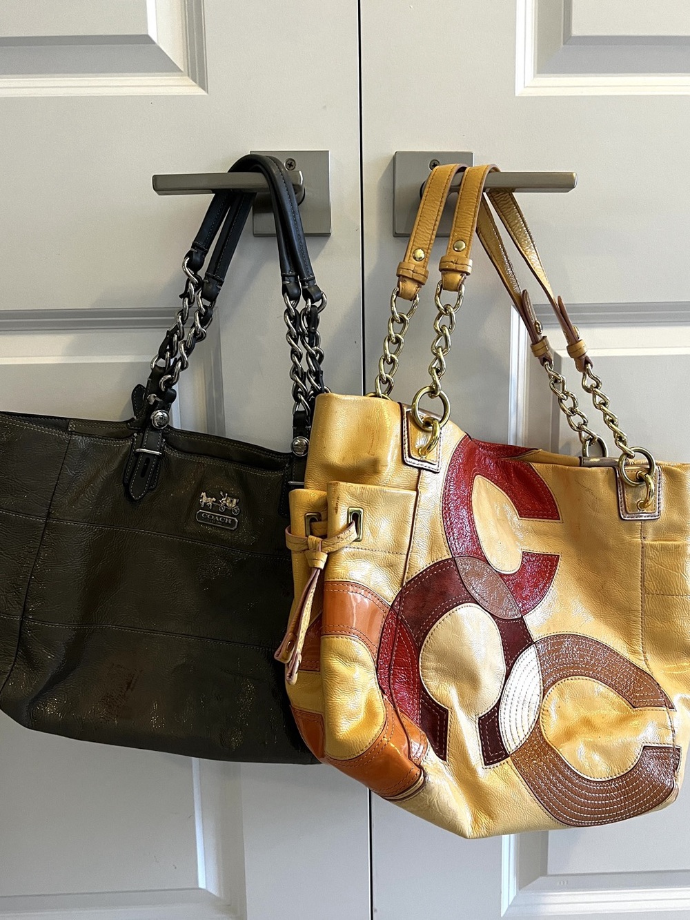 2 COACH PROJECT BAGS
